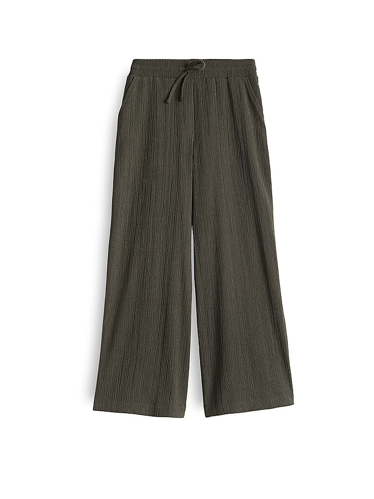 Pantaloni Marlene MILENI CRINKLE oliva 38