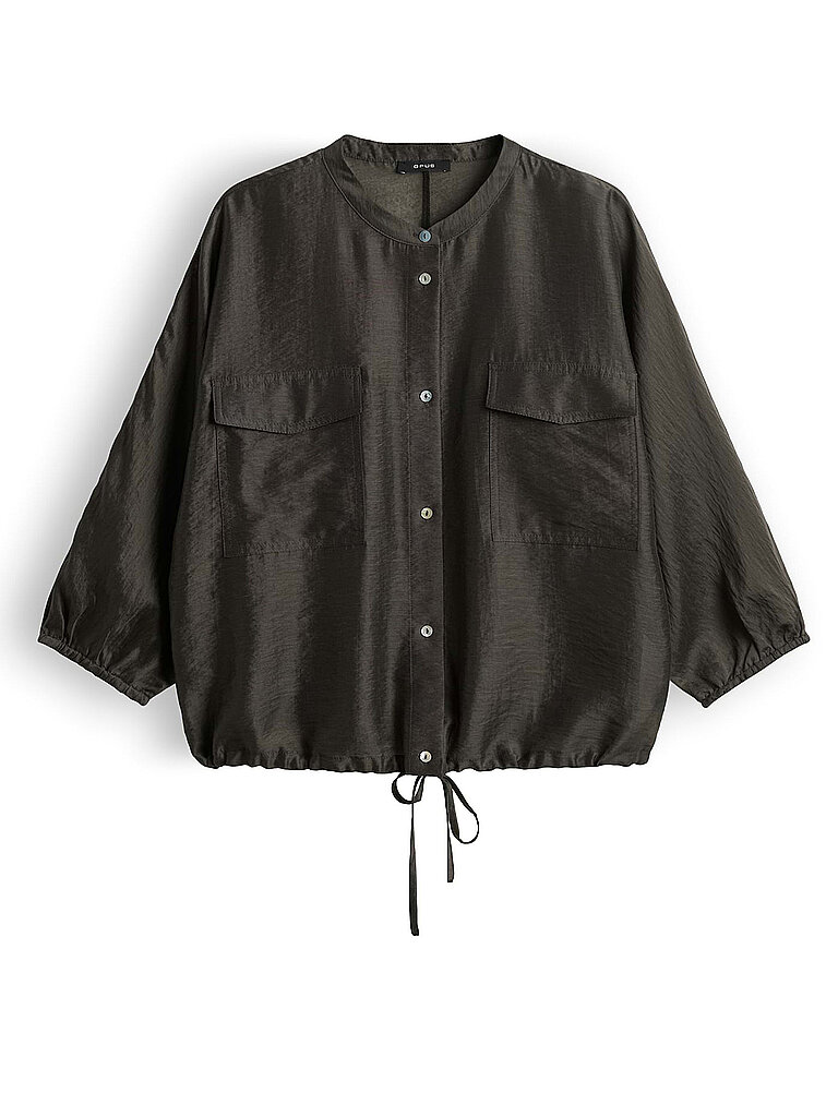 Opus Blusa FUNUK verde scuro 40