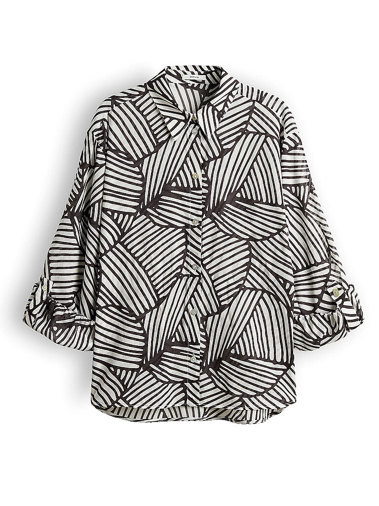 Camicia-blusa FELORA BOTANICAL marrone 36