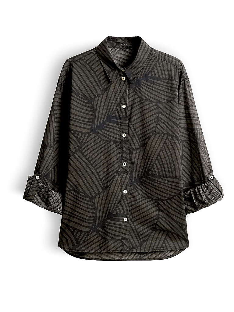 Camicia FELORA BOTANICAL nero 40