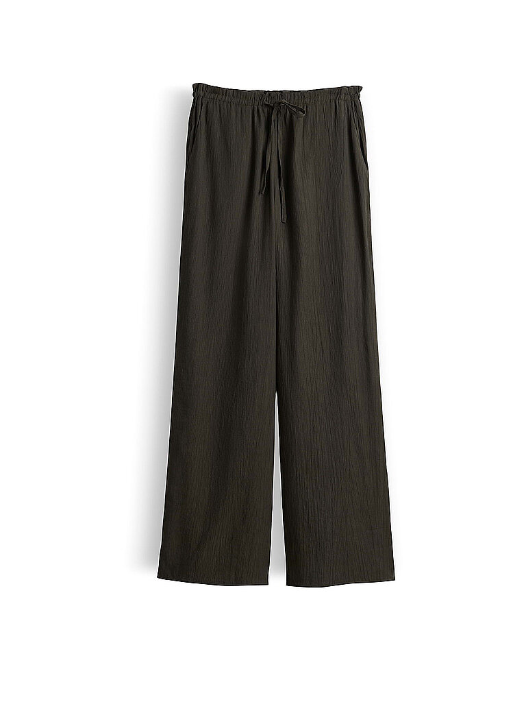 Pantaloni Marlene MAROU SUNSET verde scuro 36