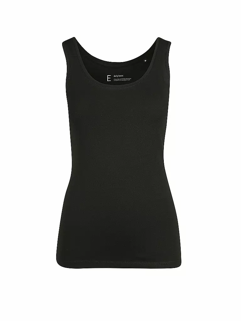 OPUS | Basic Top "Daily E" | Nero