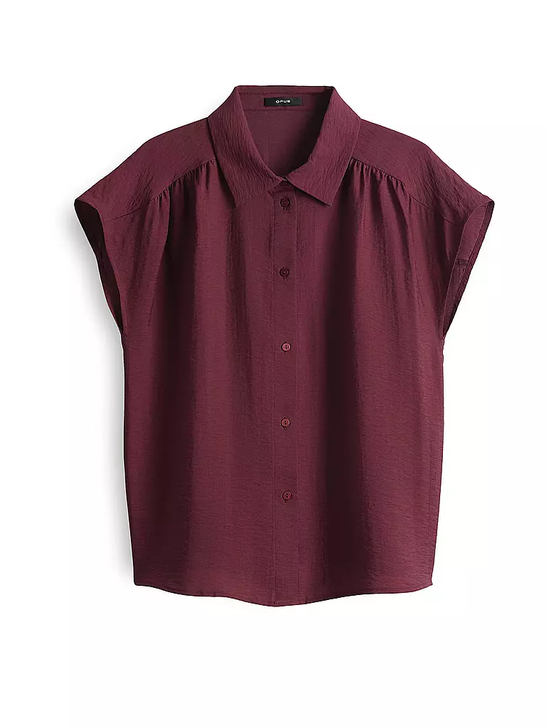OPUS | Blusa FAIRI | Rosso scuro