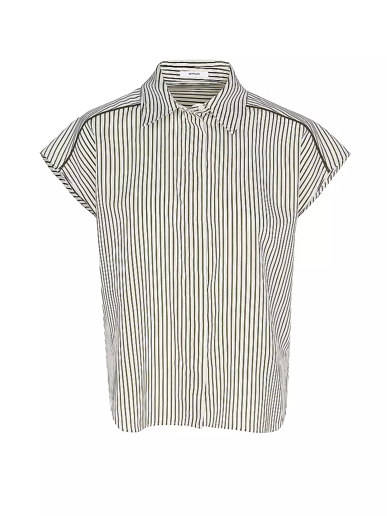 OPUS | Blusa FAMELLA | Verde scuro