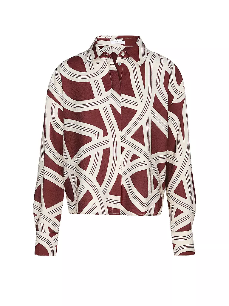 OPUS | Blusa FAMENA LANE | Rosso scuro