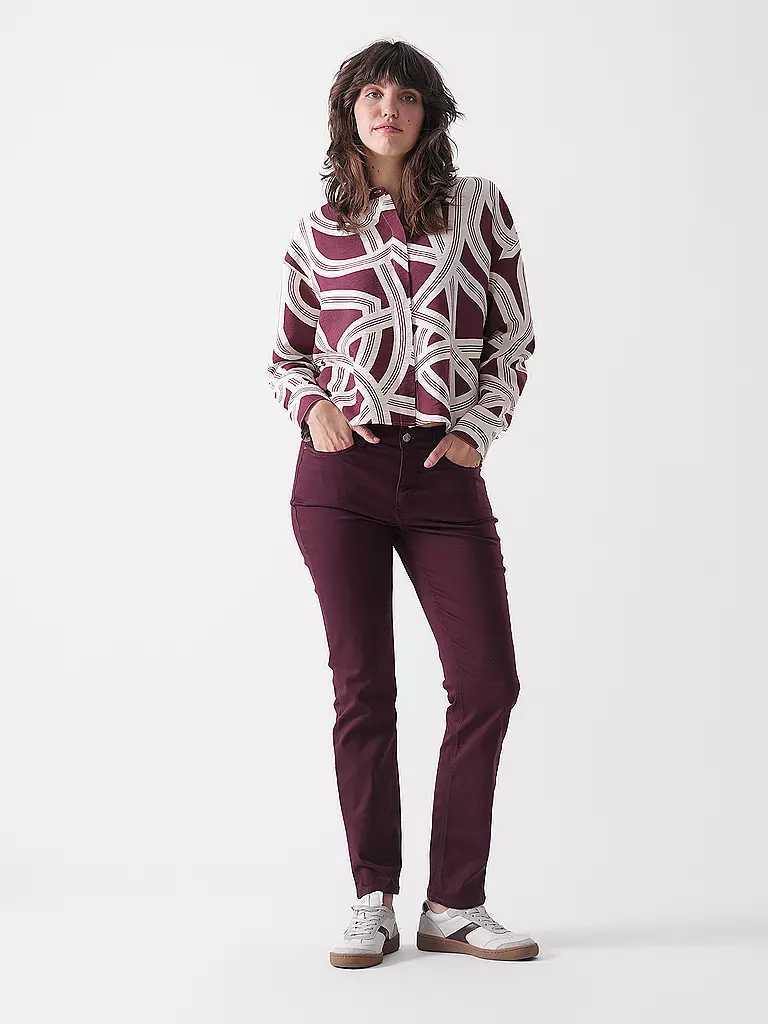 OPUS | Blusa FAMENA LANE | Rosso scuro