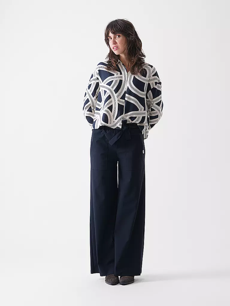 OPUS | Blusa FAMENA LANE | Blu scuro