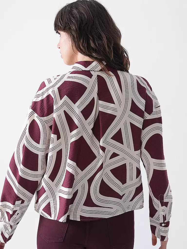 OPUS | Blusa FAMENA LANE | Rosso scuro