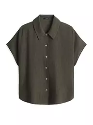 OPUS | Bluse FASINGA | Verde scuro
