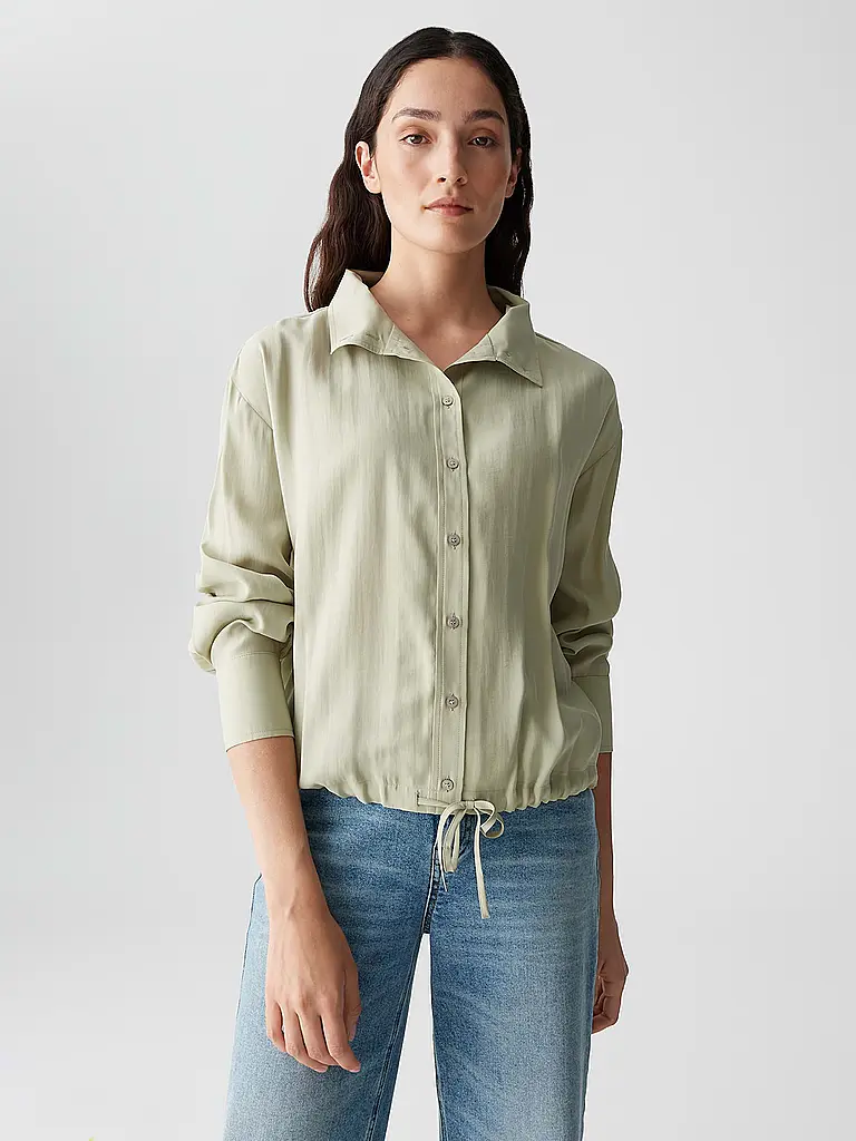 OPUS | Blusa FAYRA | Verde chiaro
