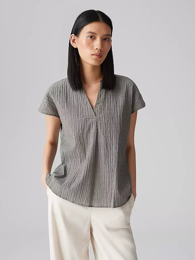 OPUS | Blusa-camicia FAMITA | Oliva
