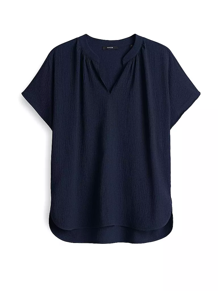OPUS | Blusa-camicia FASURA | Blu scuro