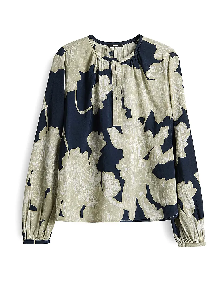 OPUS | Blusa-camicia FICONA ANALOGUE | Blu scuro