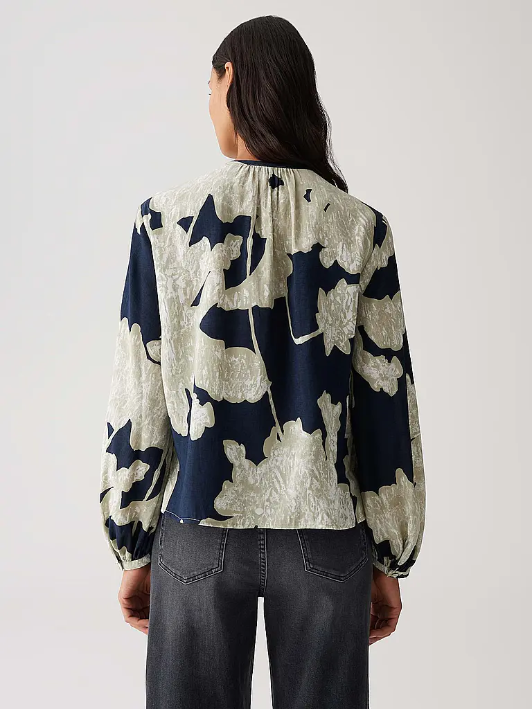 OPUS | Blusa-camicia FICONA ANALOGUE | Blu scuro