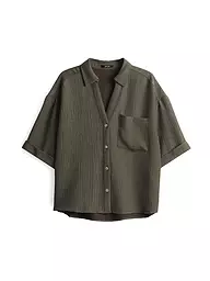 OPUS | Blusa-camicia FIORA | Oliva