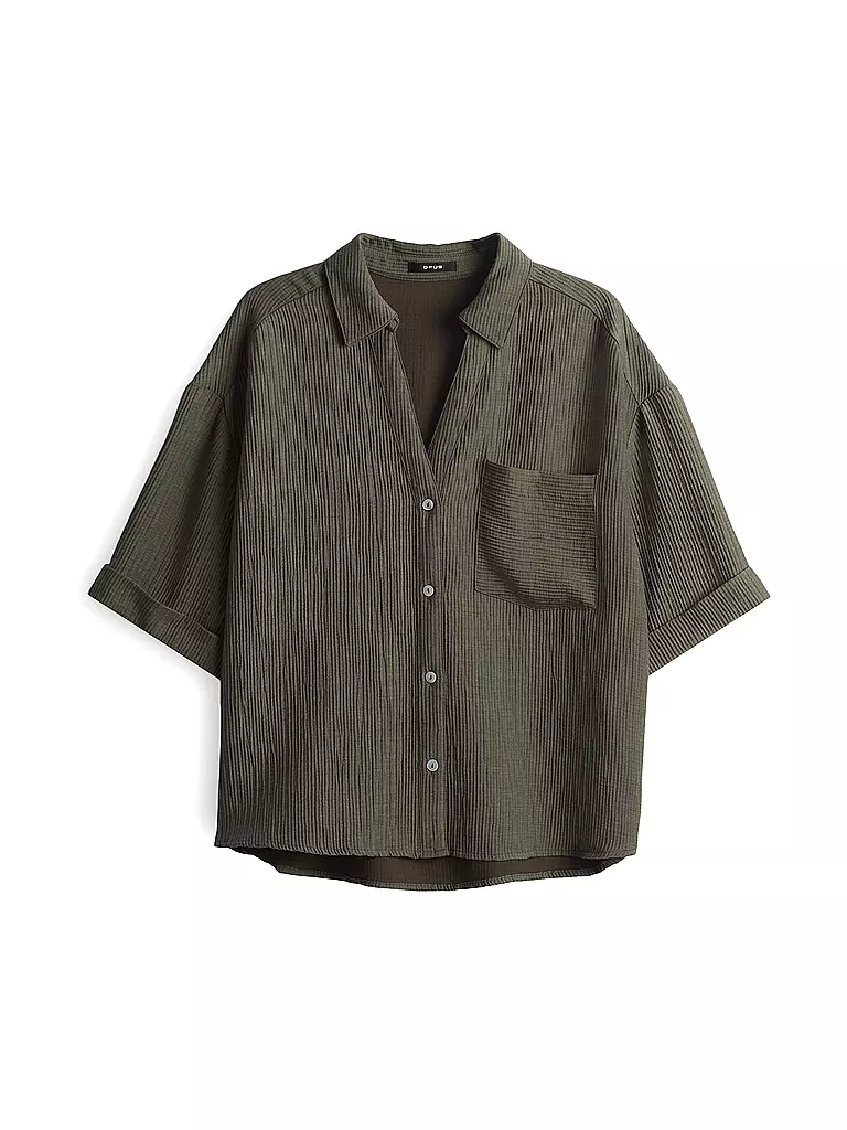 OPUS | Blusa-camicia FIORA | Oliva