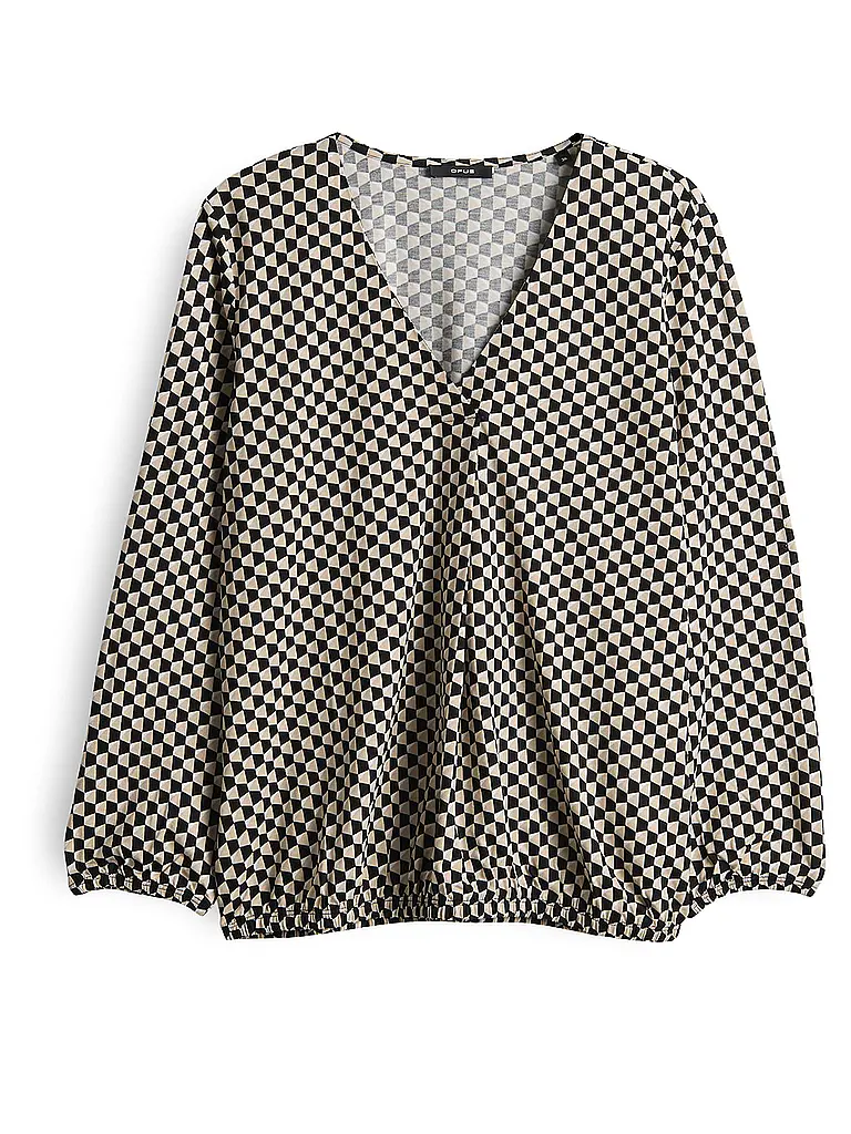 OPUS | Blusa-camicia SANNAH ICONIC | Nero