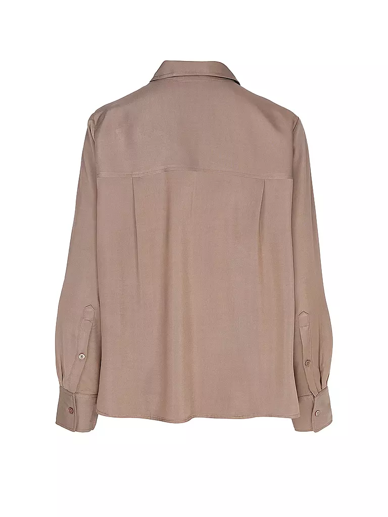 OPUS | Bluse FLARA | Marrone