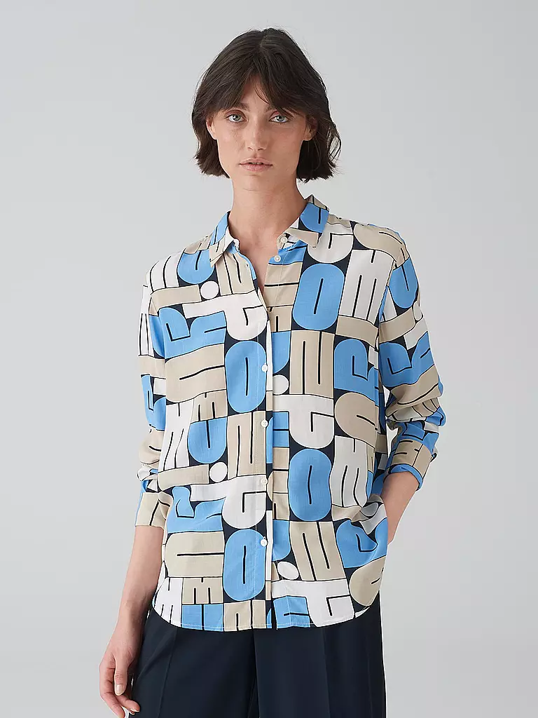 OPUS | Bluse FUMIRA | Blu