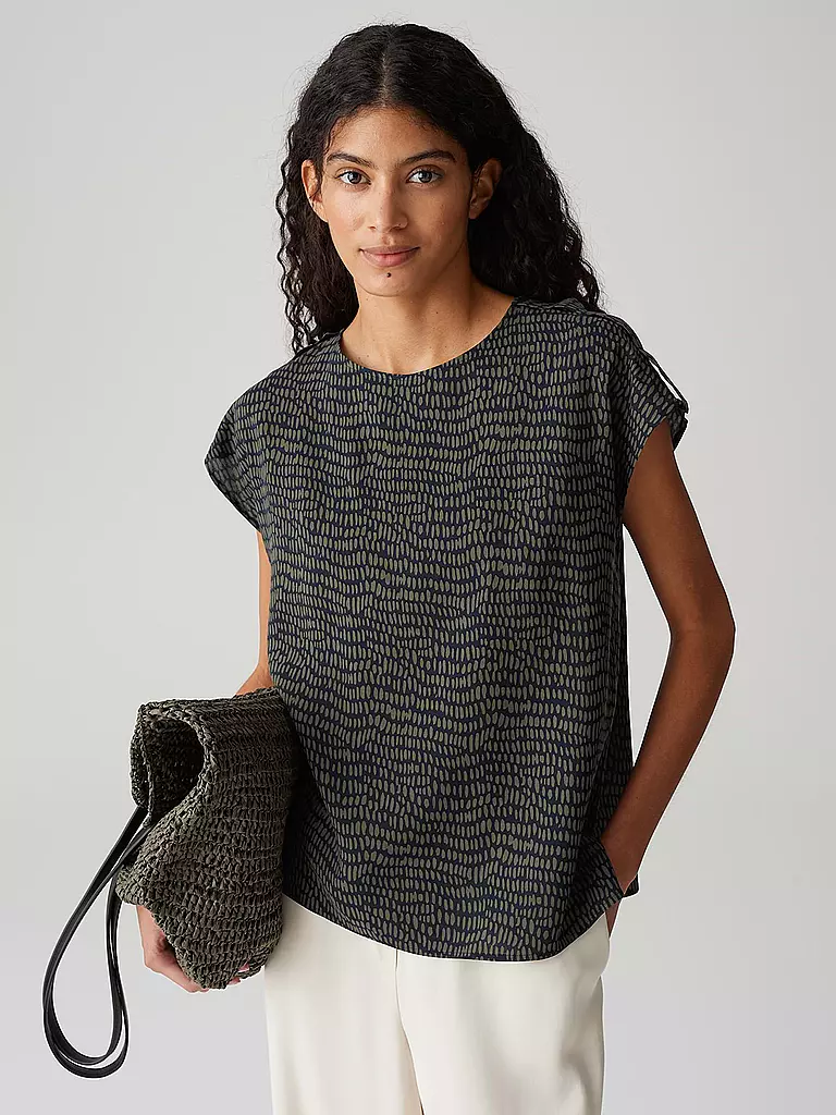 OPUS | Blusenshirt FERENA | Blu scuro