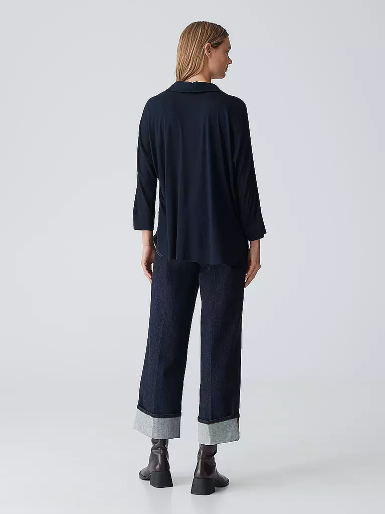 OPUS | Blusenshirt FLAVENA | Blu scuro