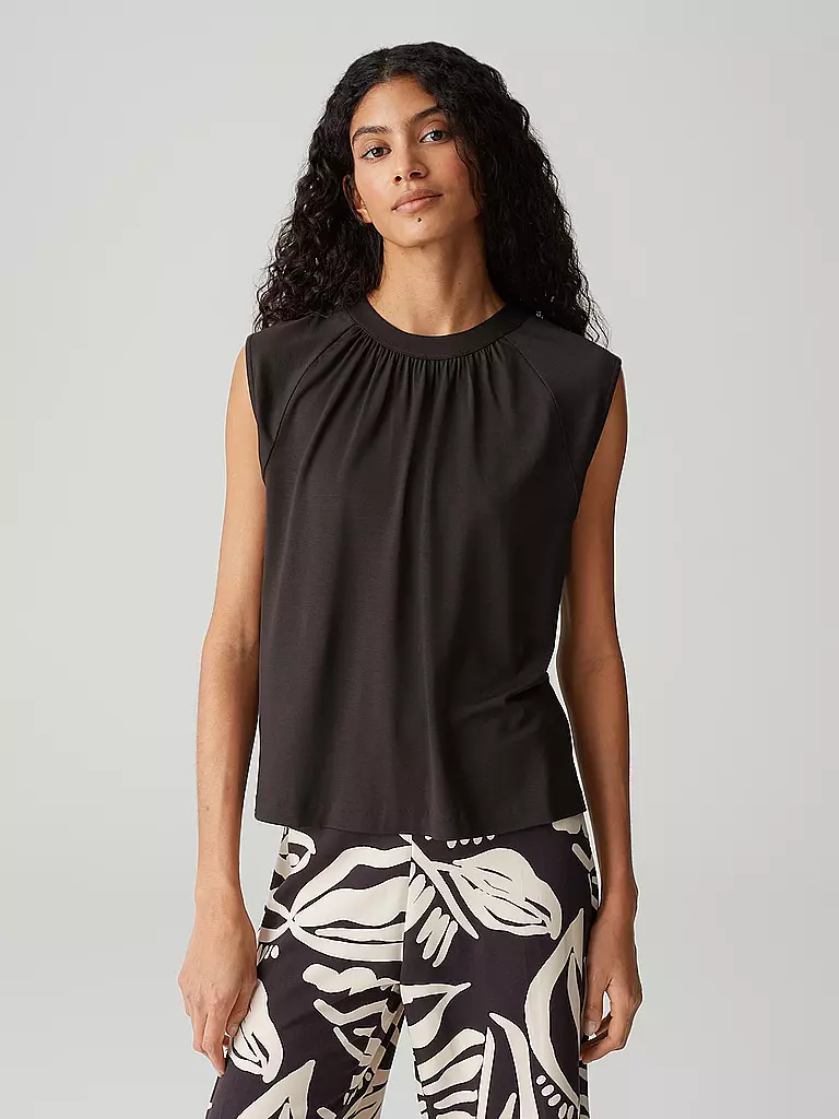 OPUS | Blusenshirt IRAFFI | Marrone
