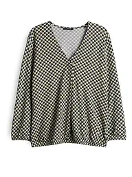 OPUS | Blusenshirt SANNAH ICONIC | Verde scuro