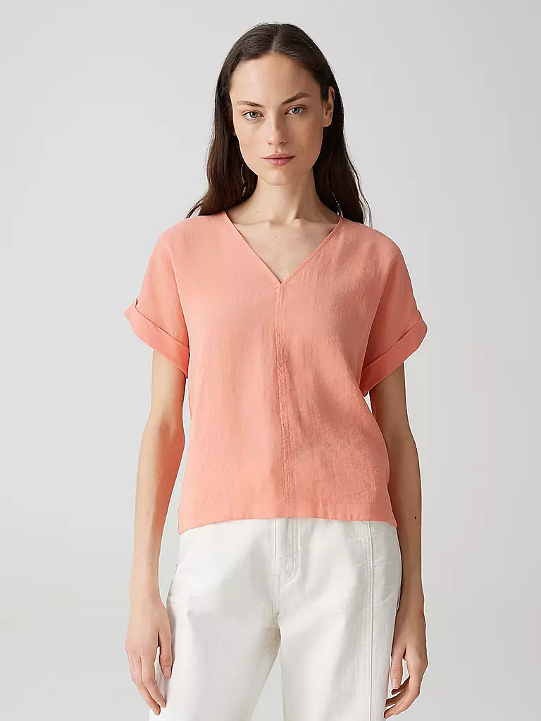 OPUS | Blusenshirt SOLME  | Arancione