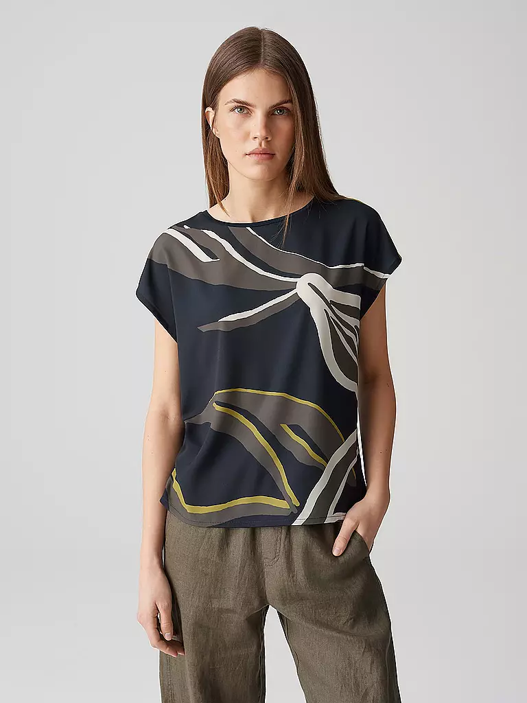 OPUS | Blusenshirt SOPIKA | Blu scuro
