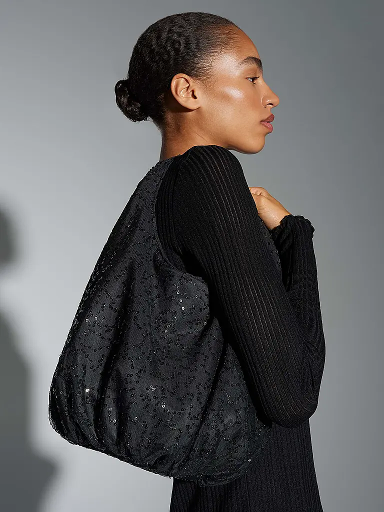 OPUS | Borsa - Hobo Bag ASTERRY | Nero