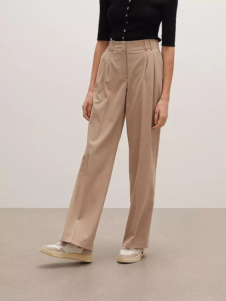 OPUS | Businesshose MAIGA TWILL | Beige