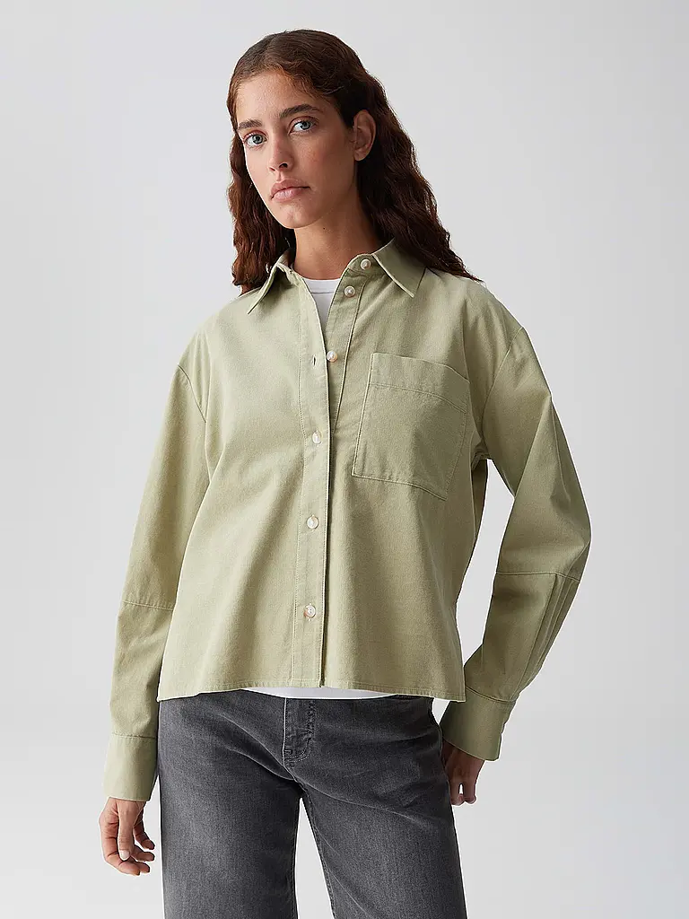 OPUS | Camicia a blusa FRONE | Verde chiaro