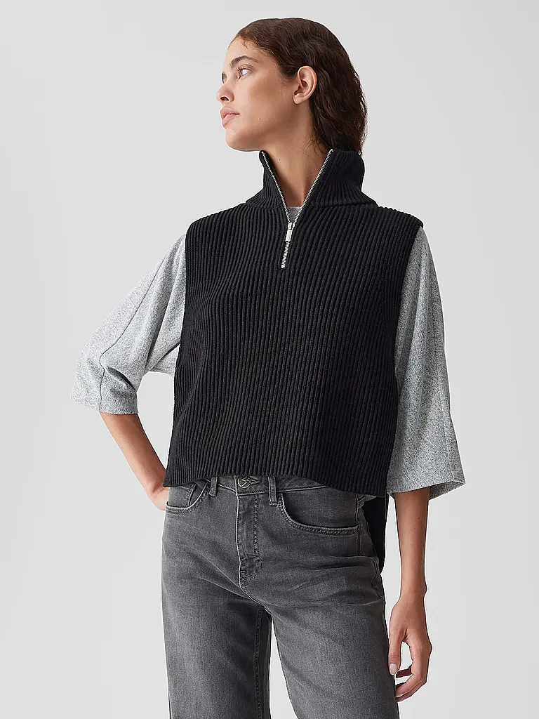 OPUS | Cape - Poncho ABIBO CAPE | Nero