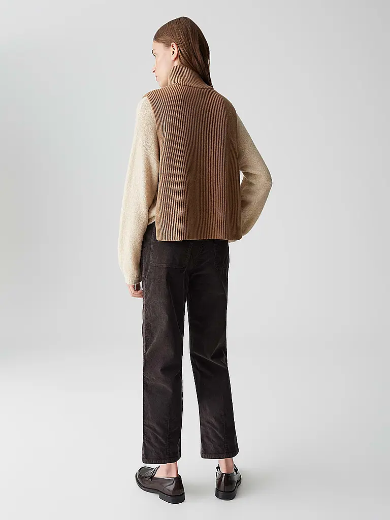 OPUS | Cape - Poncho ABIBO CAPE | Marrone chiaro