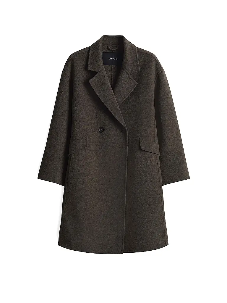 OPUS | Cappotto di lana HAVILDA | Marrone