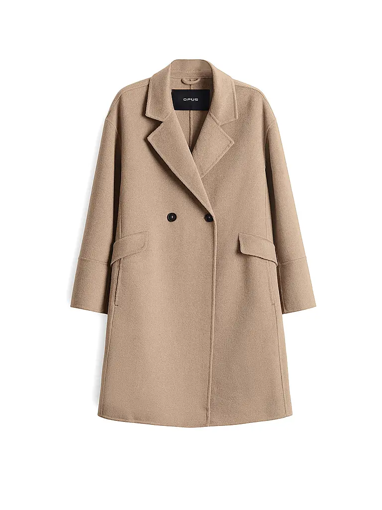 OPUS | Cappotto di lana HAVILDA | Cammello