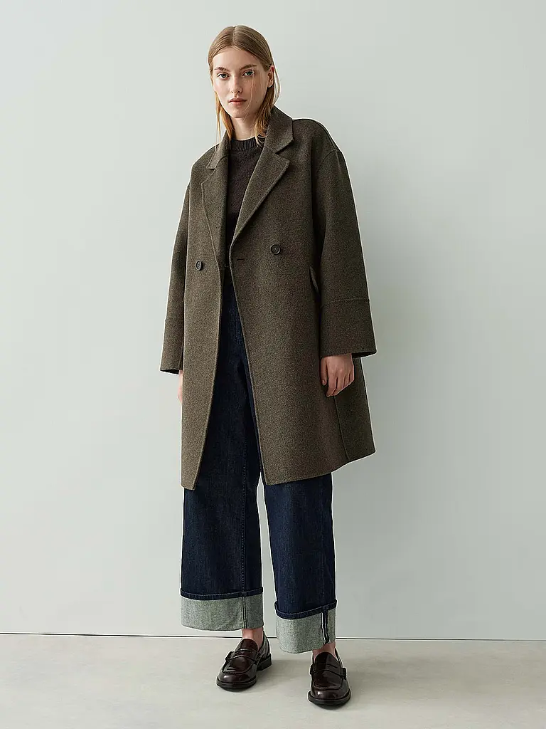 OPUS | Cappotto di lana HAVILDA | Marrone