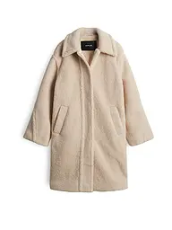 OPUS | Cappotto effetto pelliccia HEDDY | Beige