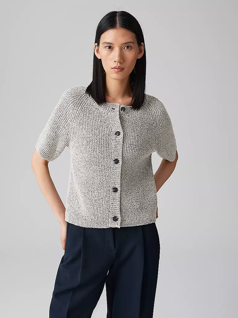 OPUS | Cardigan DACKI | Blu scuro