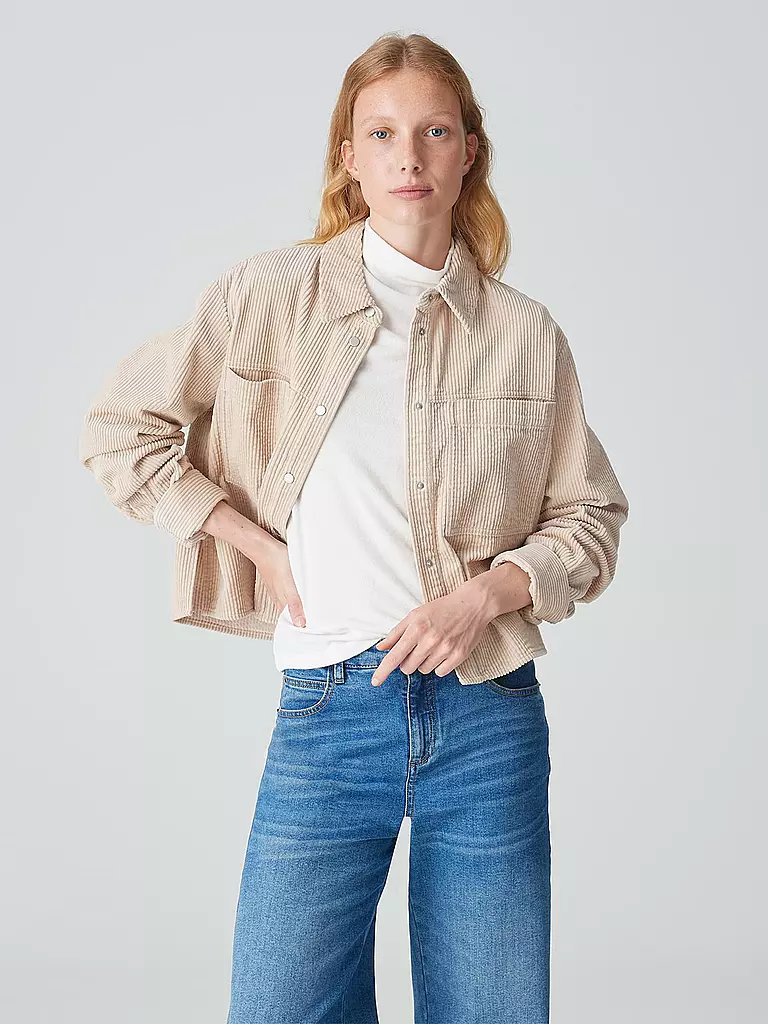 OPUS | Cordovershirt FALBA | Beige