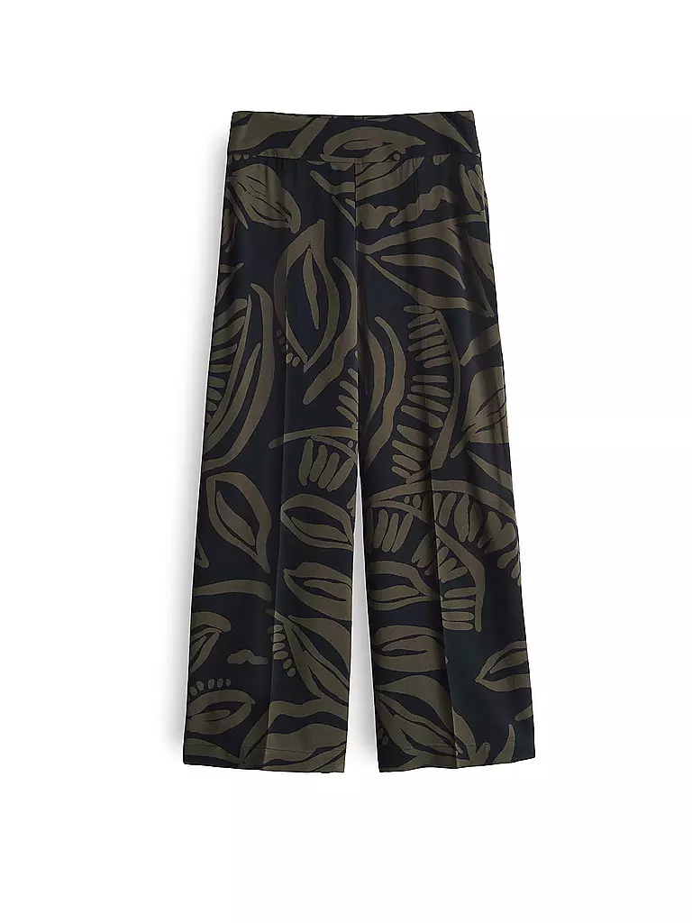 OPUS | Culotte MISHA TROPICAL | Blu scuro
