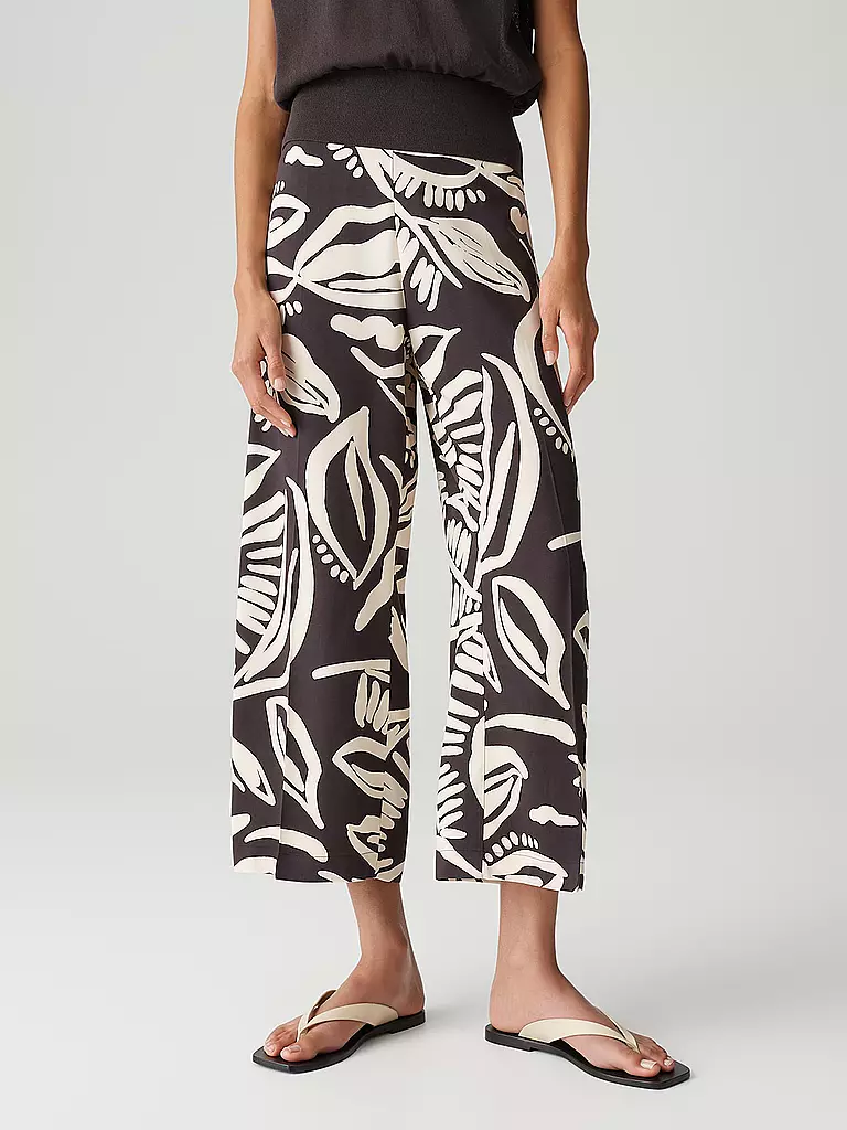 OPUS | Culotte MISHA TROPICAL | Marrone