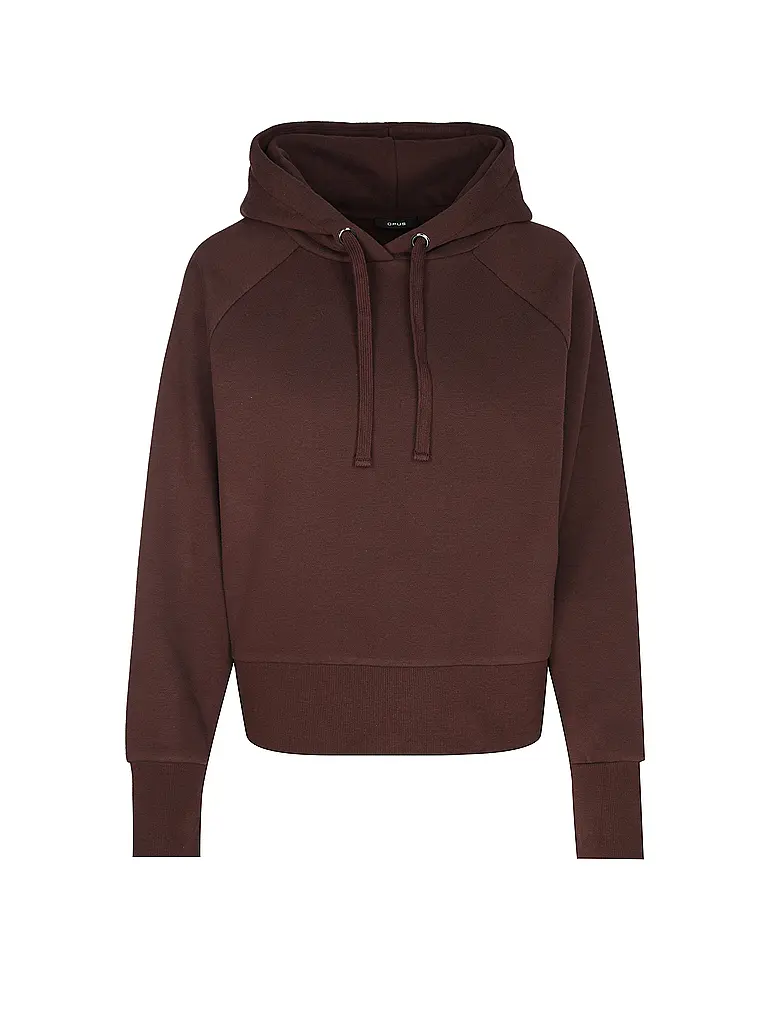 OPUS | Felpa con cappuccio - Hoodie GESIKA | Rosso scuro