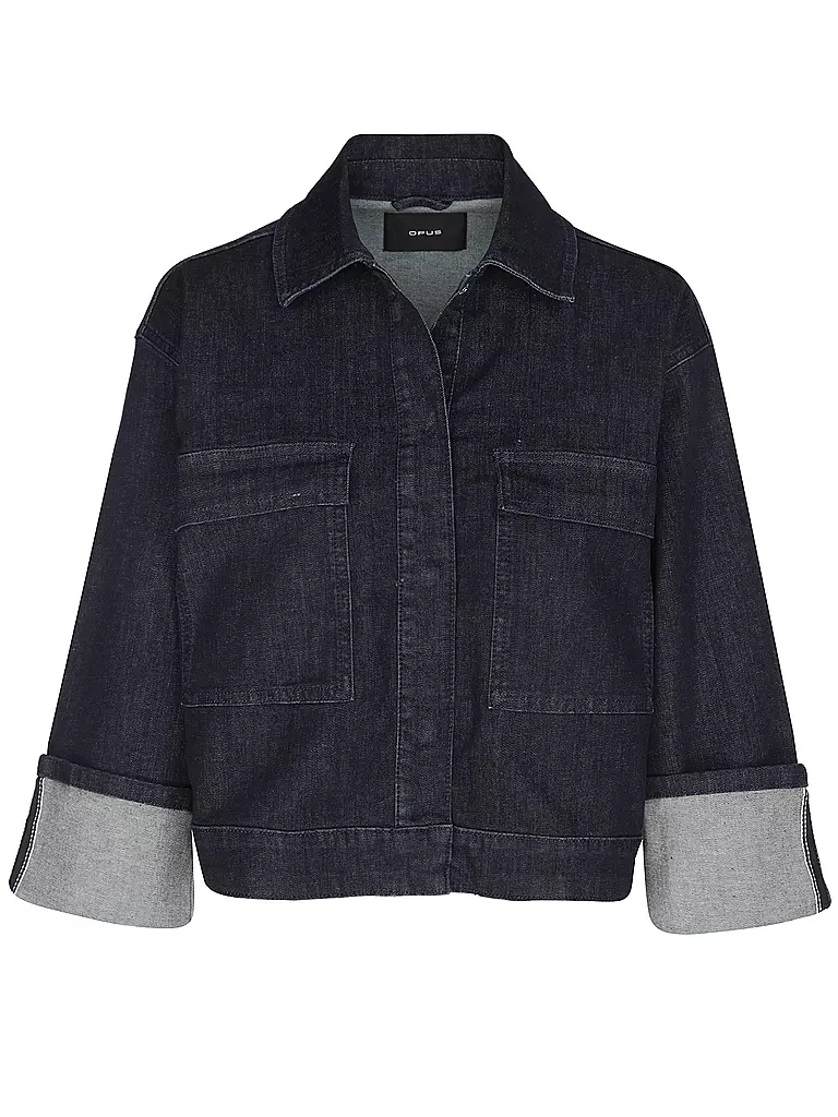 OPUS | Giacca di jeans HOLLICE | Blu scuro