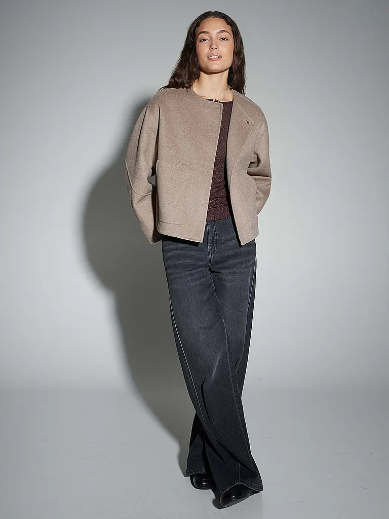 OPUS | Giacca di lana HENRICA | Cammello