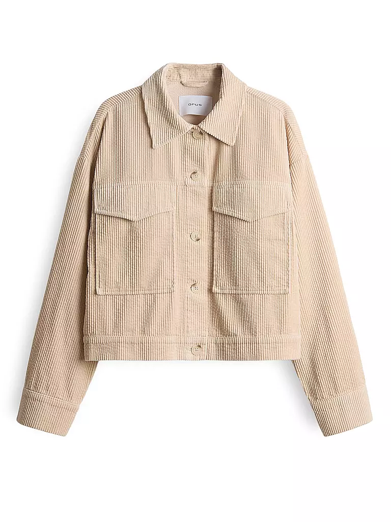 OPUS | Giacca di velluto a coste HONNJA | Beige