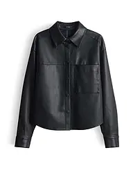 OPUS | Giacca effetto pelle FEDGY | Nero