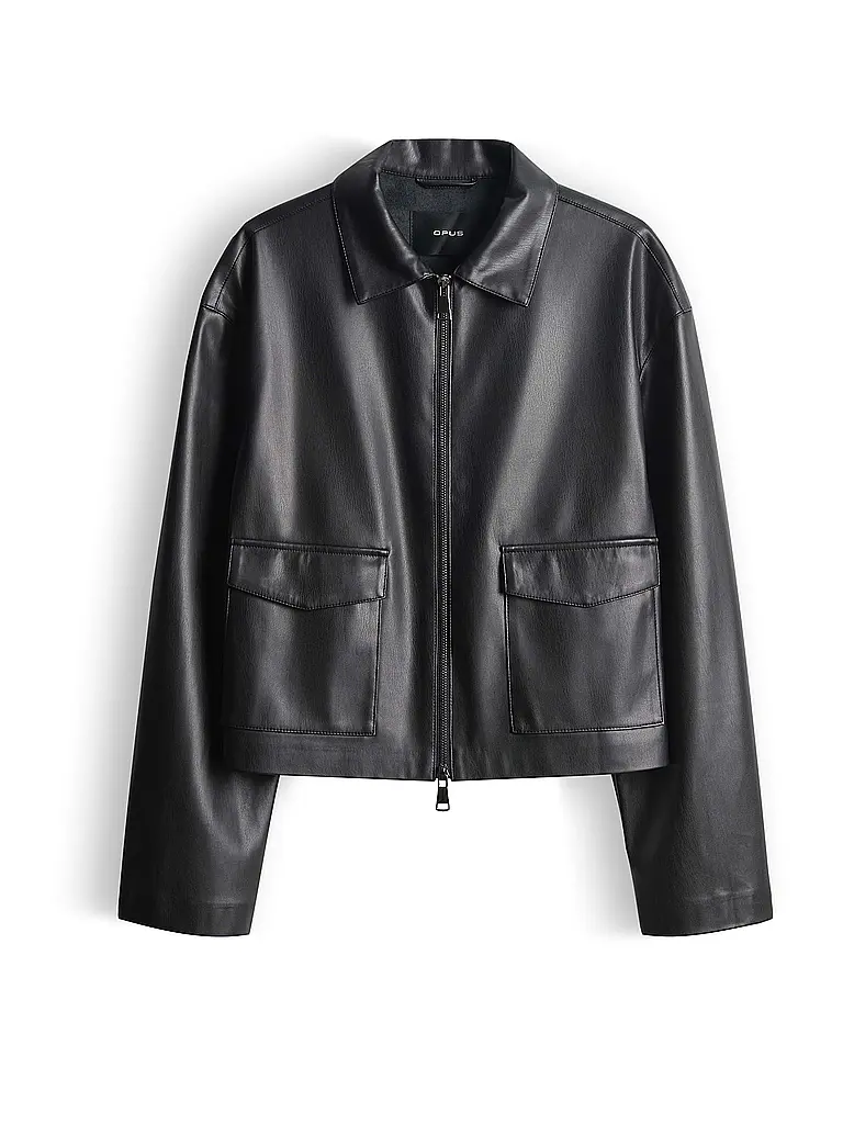 OPUS | Giacca effetto pelle JOSMICA | Nero