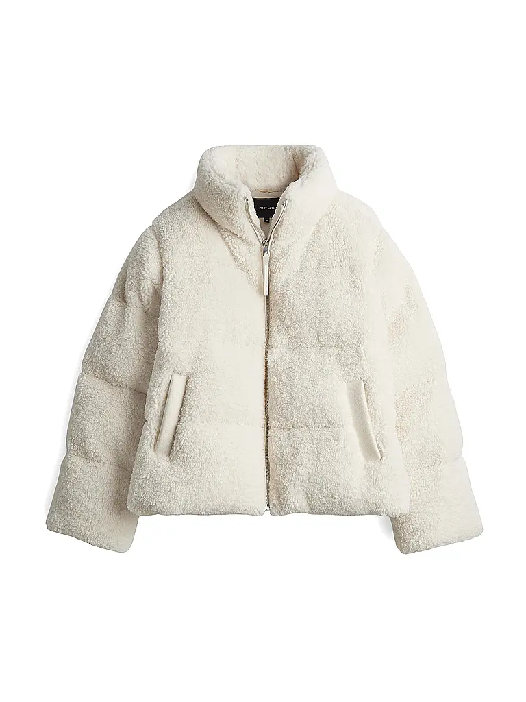 OPUS | Giacca in pelliccia sintetica HOZY | Crema
