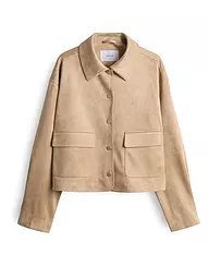 OPUS | Giacca in similpelle JELIS | Beige